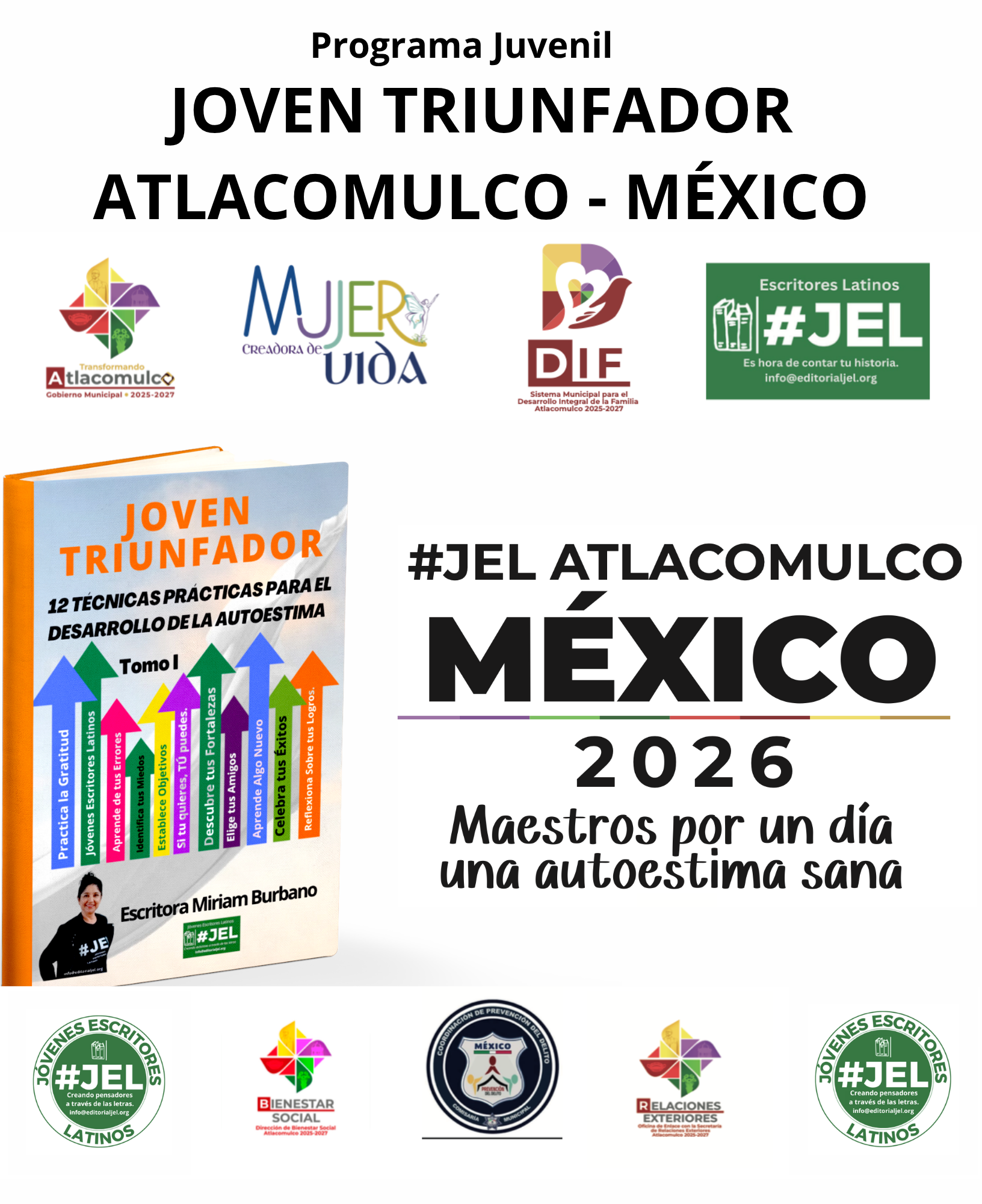 Programa Joven Triunfador — Escritores Latinos Atlacomulco, México 2026